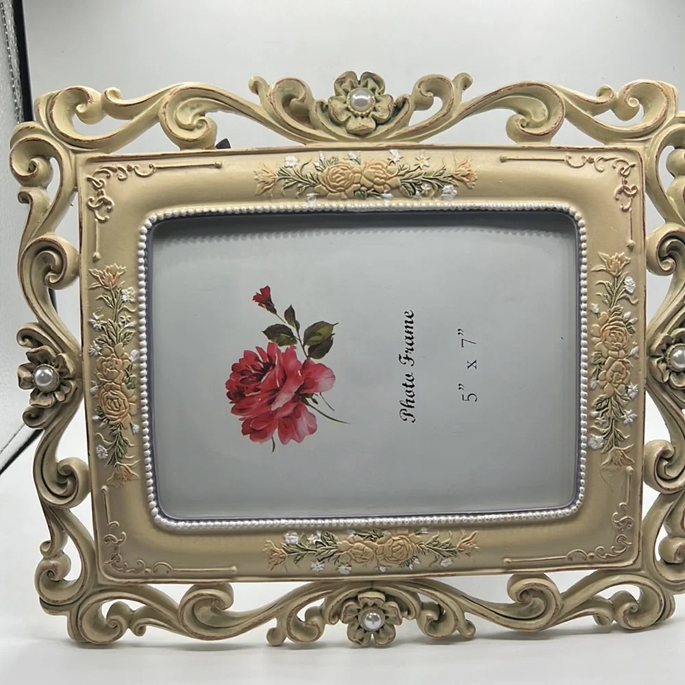 Floral Garden Picture Frame